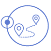 ICON Location BLUE